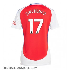 Arsenal Oleksandr Zinchenko #17 Replik Heimtrikot Damen 2024-25 Kurzarm